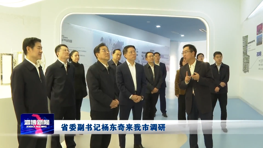 省委副书记杨东奇莅临公司调研指导