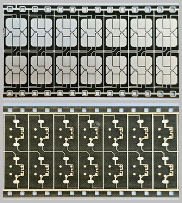 双界面镀钯智能卡载带